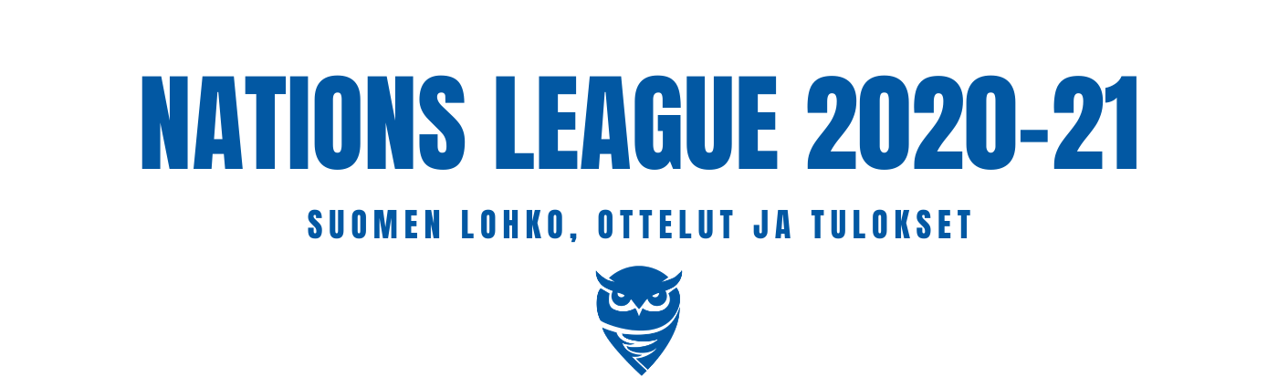 Nations League 2020 - Suomen lohko | Tulokset ja lopullinen lohkotilanne